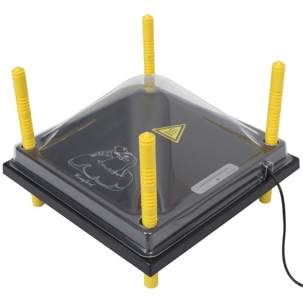 Couvercle de protection pour panneaux chauffants 30x30cm