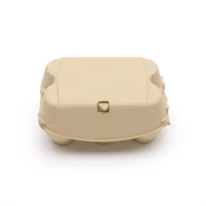 Boites à oeufs en carton pour 6 oeufs - Jaune (10 pièces)