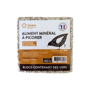 Bloc à picorer aux vers de farine, 900g