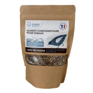 Mélange de vers de farine et de coquilles d’huîtres, 400g