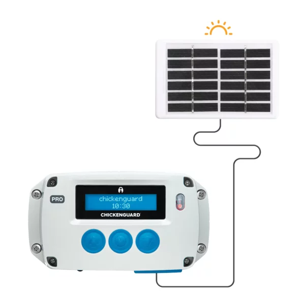 ChickenGuard PRO SOLAR - Automatischer Türoffner für Hühnerställe