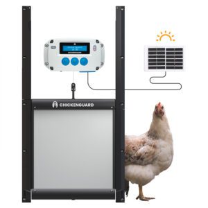 ChickenGuard PRO SOLAR Combi - Portier automatique + Porte