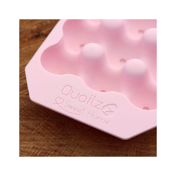 Support à oeufs de caille en silicone - Fraise – Image 3