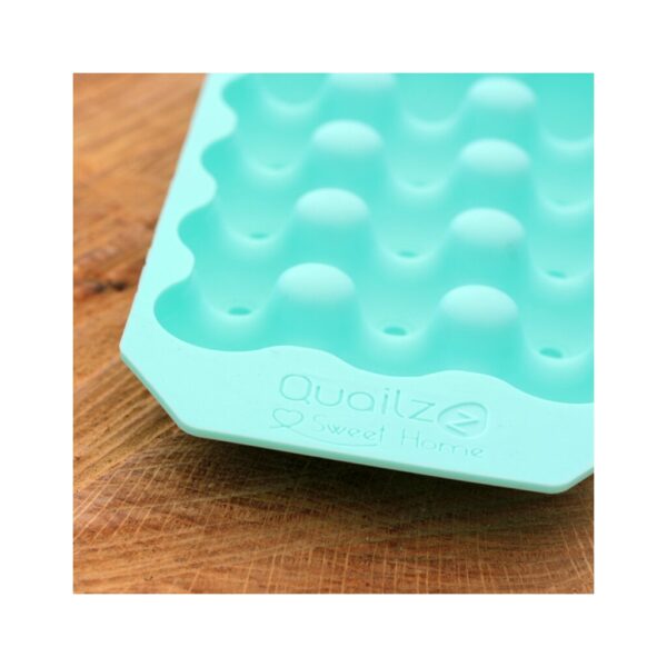 Support à oeufs de caille en silicone - Menthe – Image 3