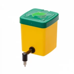 Nippeltränke für Kaninchen mit Klappdeckel, 0.5L